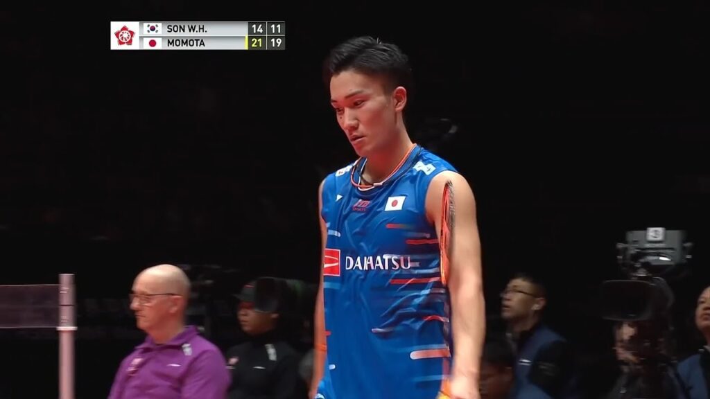 Kento momota (japan) vs son wan ho (Korea) - badminton