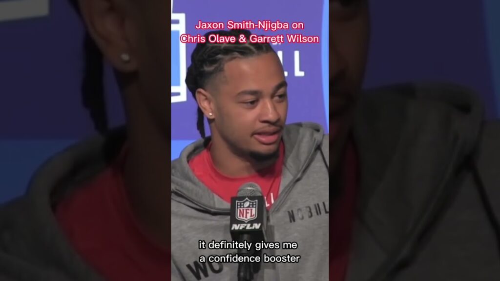 Jaxon Smith-Njigba On Chris Olave & Garrett Wilson At 2023 NFL Scouting Combine