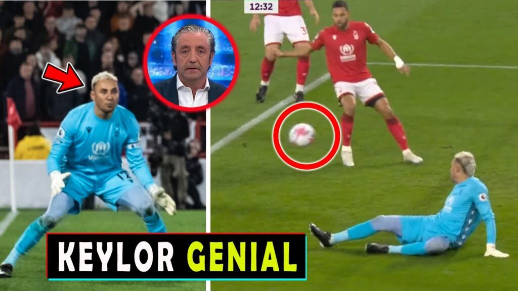 ASI CALIFICA PRENSA INGLESA ATAJADAS de KEYLOR NAVAS Nottingham Forest vs Newcastle 1-2