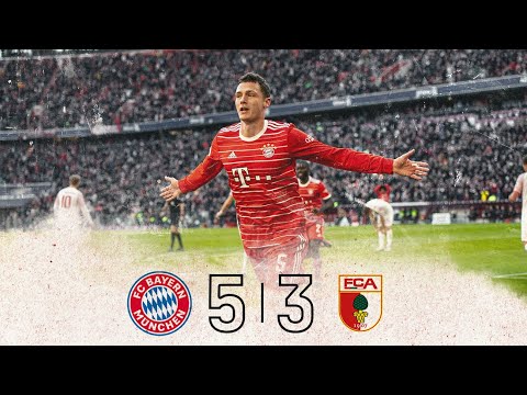 "Pavardinho" scores by karate-volley at his brace! | FC Bayern vs. FC Augsburg 5-3 | Highlights