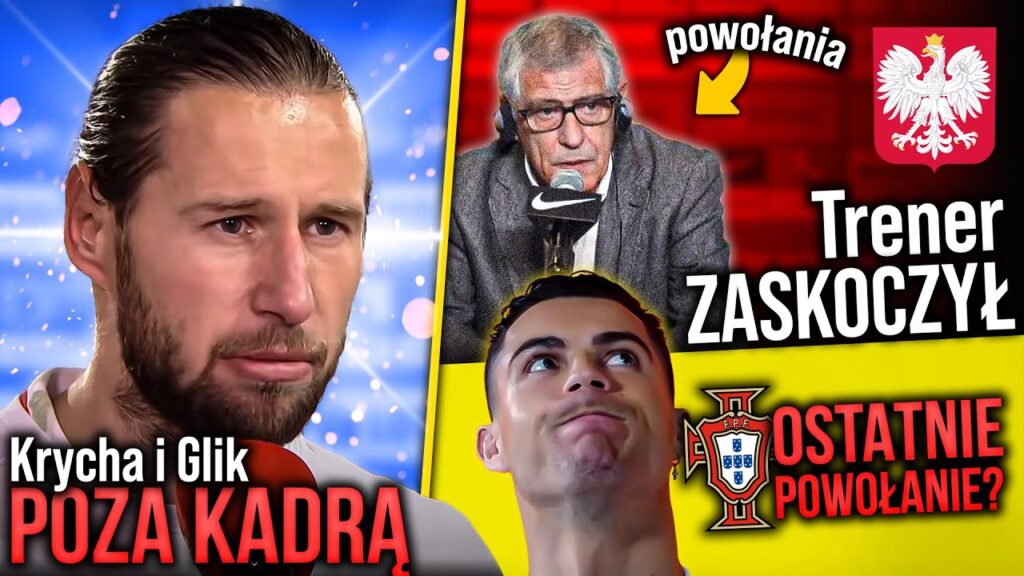 Krychowiak NIE DOSTAŁ POWOŁANIA! Zaskakujące WYBORY Fernando Santosa! Losowanie Ligi Mistrzów CR7...