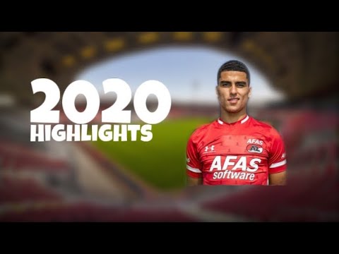 Zakaria aboukhlal || Highlights • AZ Alkmaar ( not from AZtv )
