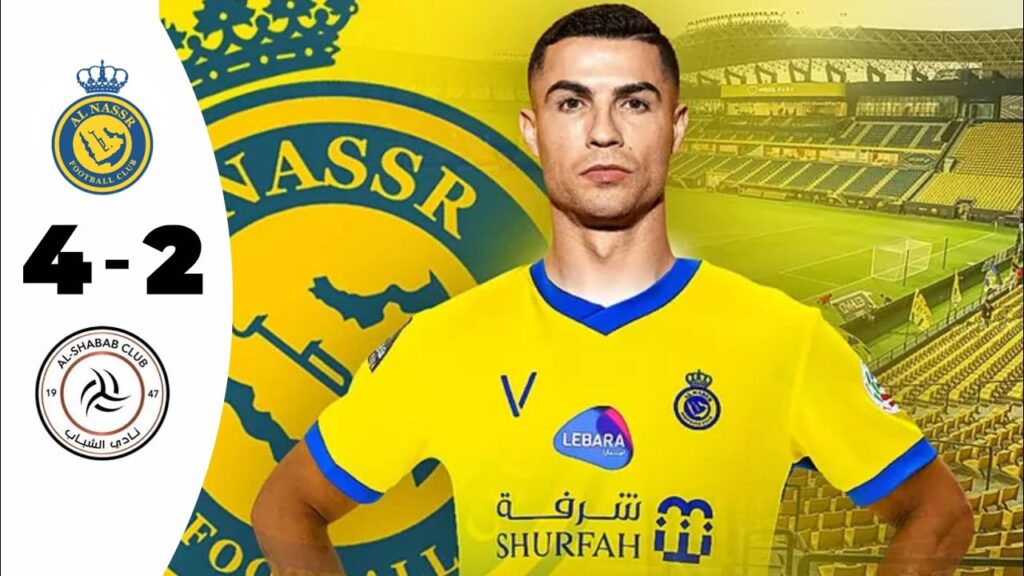 Al-Nassr VS Al-Shabab (4 - 2 ) | Ronaldo debut | Ronaldo All Goals | Match Highlights 2023 |