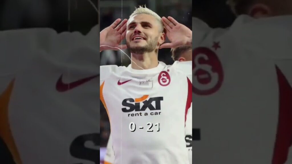 Mauro İcardi VS Michy Batshuayi #galatasaray #shorts