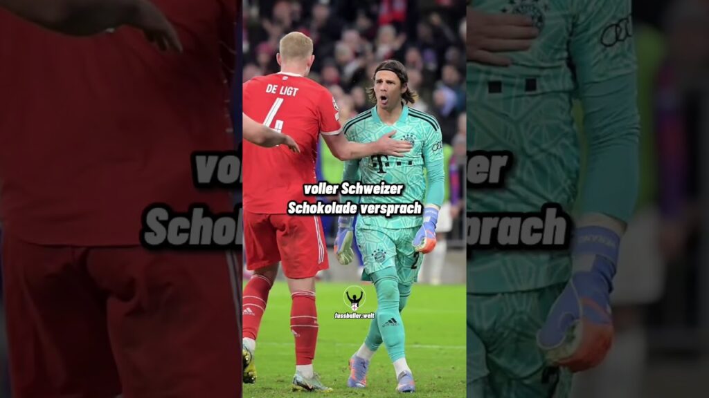 Yann Sommer löst sein 🍫-Versprechen ein 😱