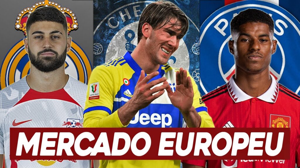 Real Madrid segue Joško Gvardiol, Chelsea na briga por Dušan Vlahović, PSG tenta Marcus Rashford E+
