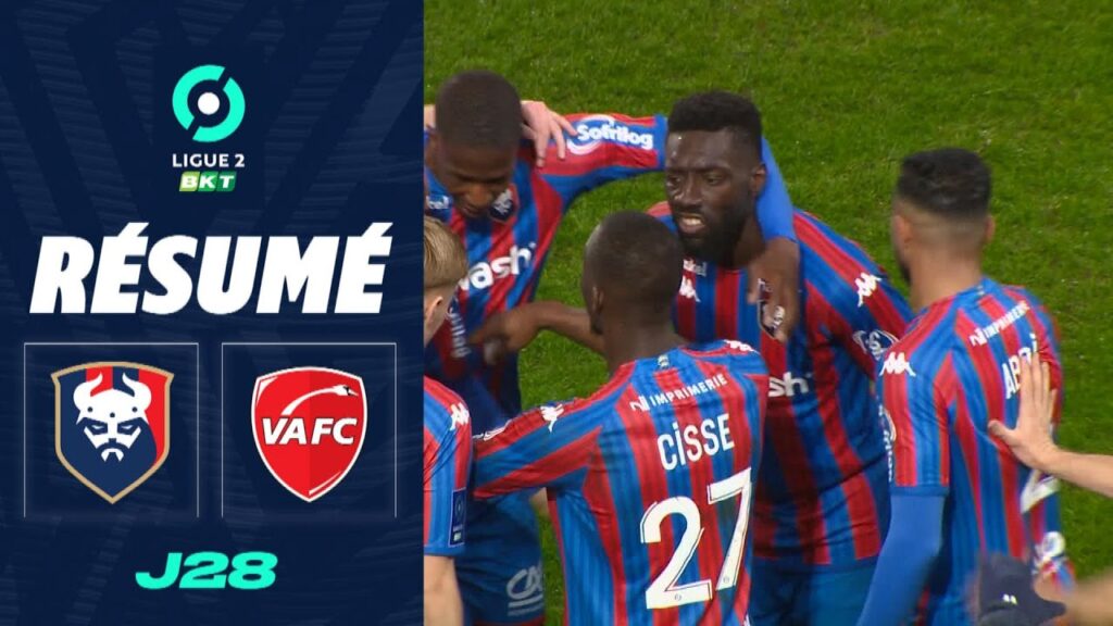 STADE MALHERBE CAEN - VALENCIENNES FC (2 - 1) - Résumé - (SMC - VAFC) / 2022-2023