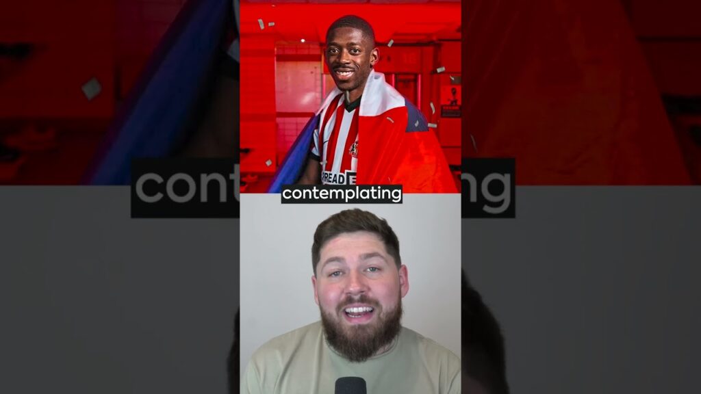 Why Was Ousmane Dembele Watching Sunderland? 🤨