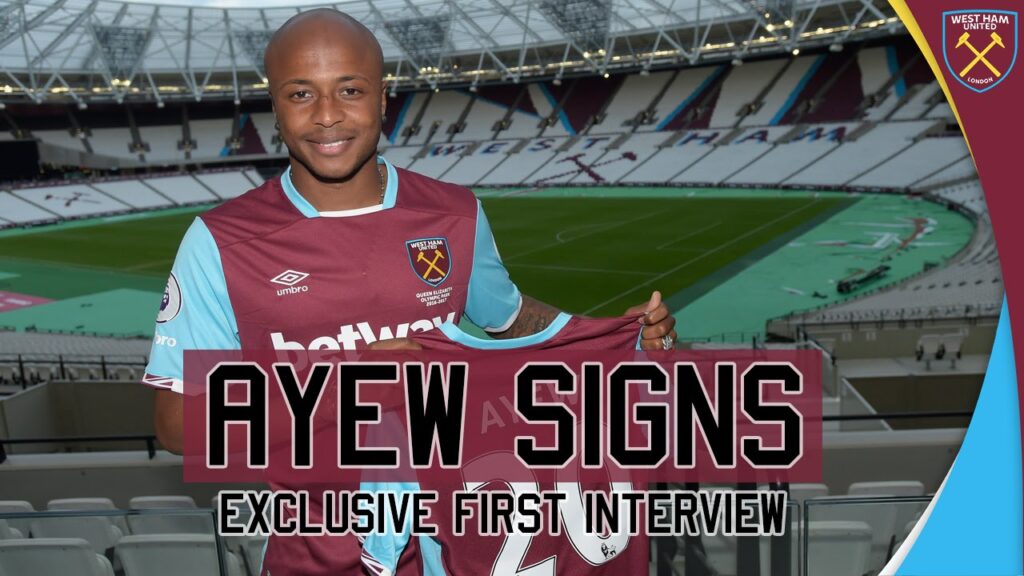 ALL ACCESS: ANDRE AYEW SIGNS ⚒