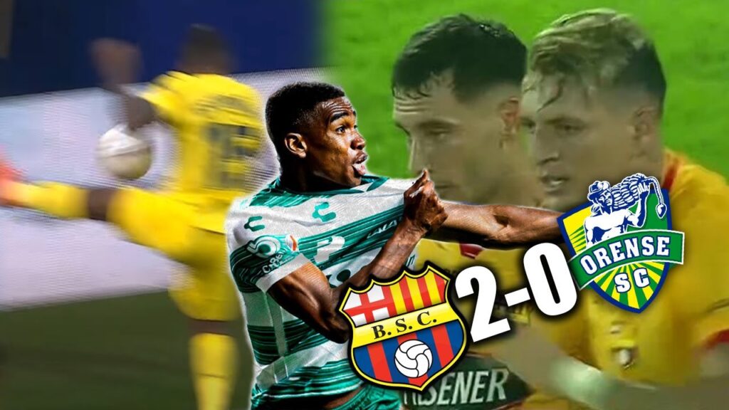 GOLAZO DE FÉLIX TORRES | BARCELONA SC 2-0 ORENSE | MANO DE PERVIS ESTUPIÑÁN | ASISTENCIA DE CAICEDO