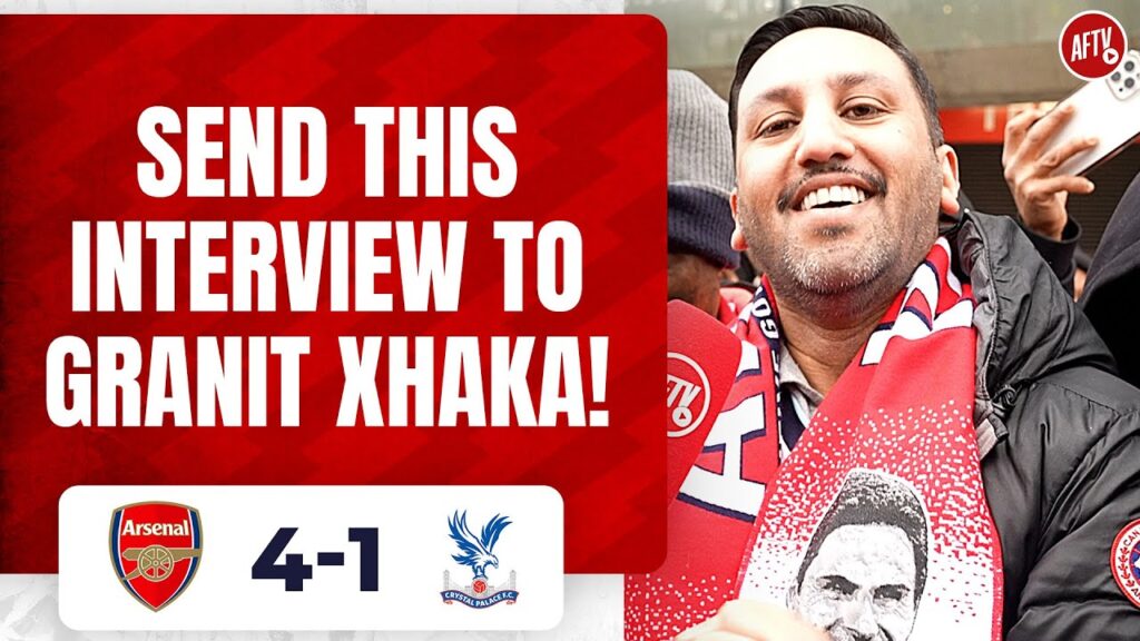 Arsenal 4-1 Crystal Palace | Send This Interview To Granit Xhaka!