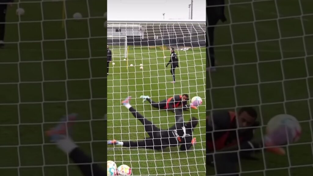 Jonas Omlin Borussia Mönchengladbach Goalkeeper Training 🔥