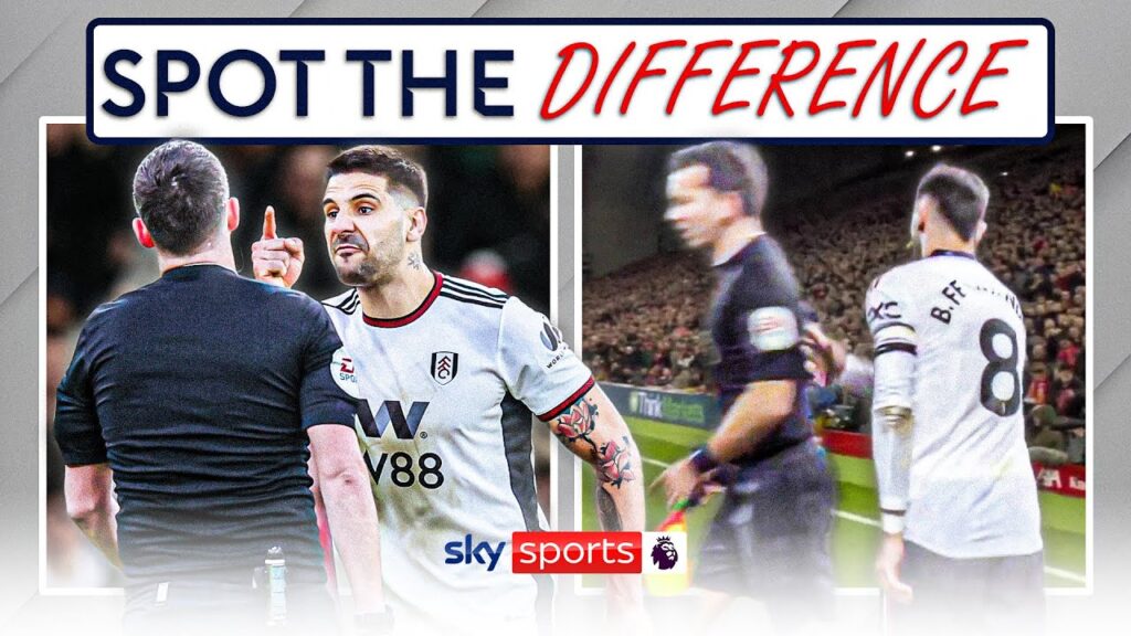 What's the difference between Mitrovic's RED CARD & the Bruno Fernandes incident? 👀 | Ref Watch