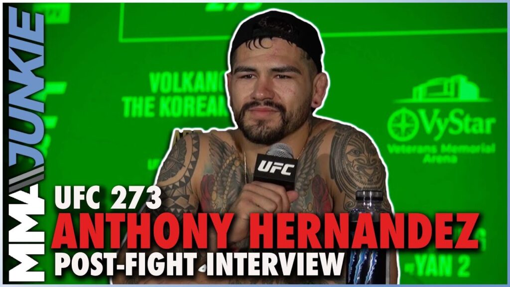 Anthony Hernandez discusses wild brawl vs. Josh Fremd, what's next, more | UFC 273