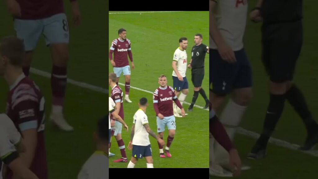 Hojbjerg and Declan Rice 🔥 Angry Moment