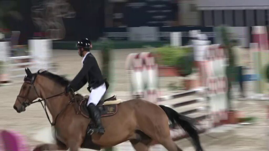 Mohamed Omran Al Owais with Caravelli.