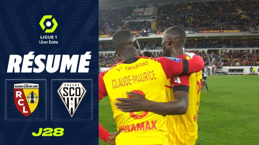 RC LENS - ANGERS SCO (3 - 0) - Résumé - (RCL - SCO) / 2022-2023