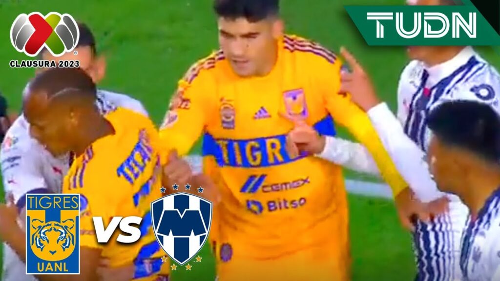 ¡SE PRENDIÓ EL CLÁSICO! Emoción al límite | Tigres 0-0 Monterrey | CL2023 Liga Mx - J12 | TUDN