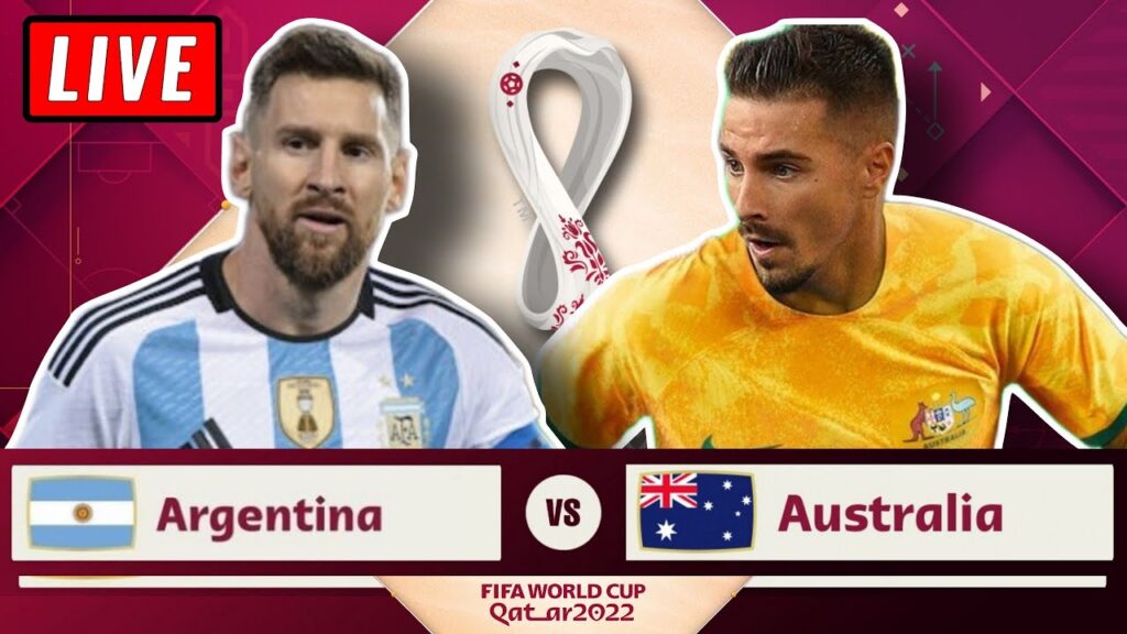 🔴 ARGENTINA vs AUSTRALIA Live Stream - FIFA World Cup 2022 Round Of 16 Watch Along Reaction
