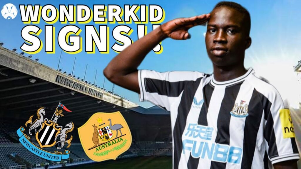 OFFICIAL: NEWCASTLE UNITED SIGN GARANG KUOL!!