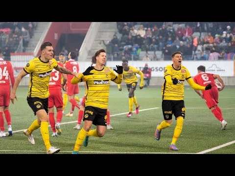 Thun vs Young Boys 0-5 Filip Ugrinic, Fabian Rieder, Cedric Itten & Christian score in win