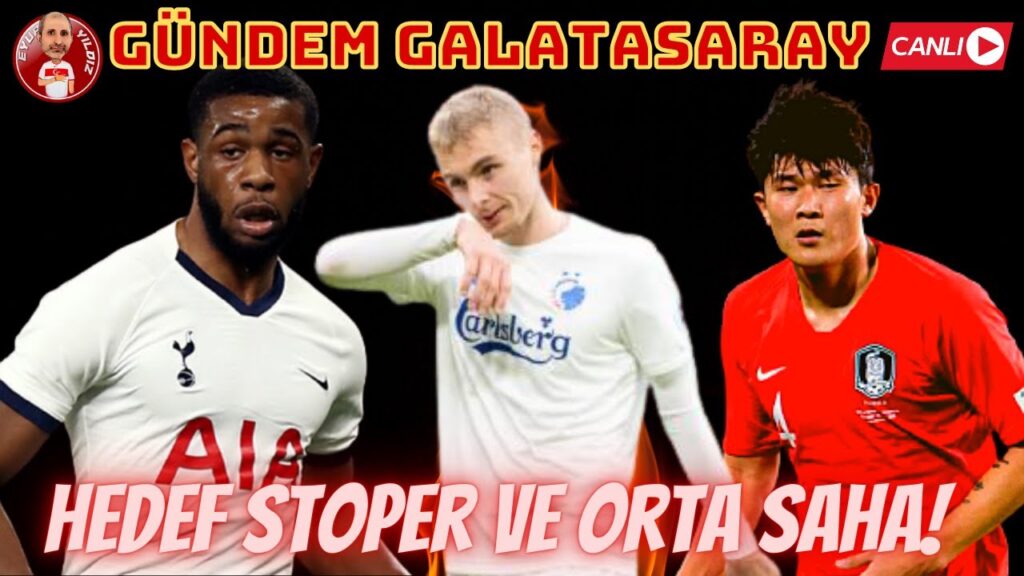 GALATASARAY'DA ÖNCELİK STOPER VE ORTA SAHA TRANSFERİNDE | TANGANGA, VICTOR NELSSON VE KIM MIN JAE