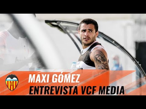 MAXI GÓMEZ, FELIZ EN SU REGRESO A LOS ENTRENAMIENTOS