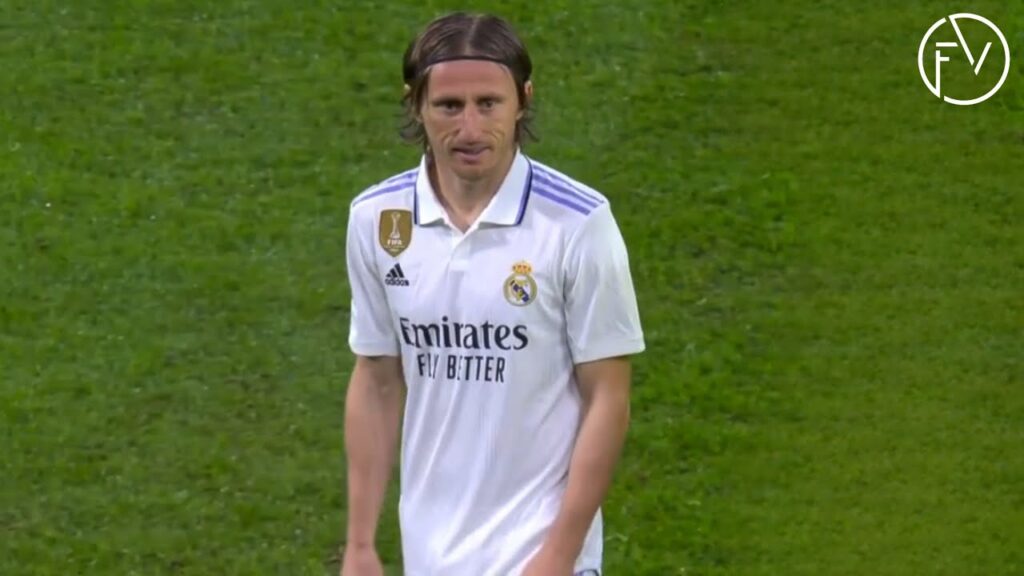 Luka Modric BOSSING the Midfield