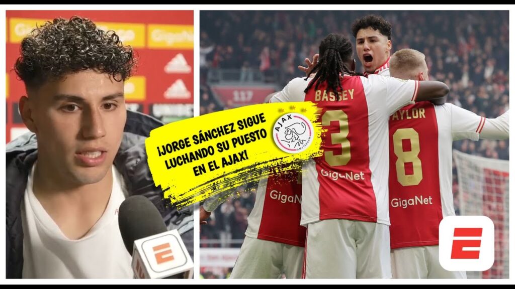 Jorge Sánchez, feliz de volver a titularidad en amarga derrota del Ajax ante Feyenoord | Eredivisie