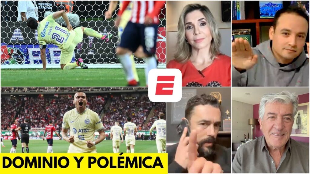 AMÉRICA GOLEÓ a las CHIVAS en el CLÁSICO NACIONAL y HENRY MARTÍN desató la POLÉMICA | Exclusivos