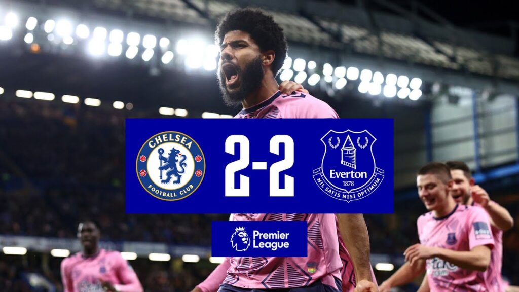 CHELSEA 2-2 EVERTON | Premier League highlights CHELSEA 2-2 EVERTON | Premier League highlights
