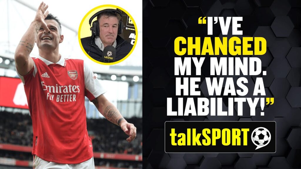"HE WAS A LIABILITY!" 👎 Dean Saunders praises Xhaka for his incredible turnaround at Arsenal 🔥