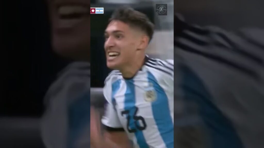 Messi's world class assist to Nahuel Molina! #qatarworldcup #messi #argentina #messiassist #molina