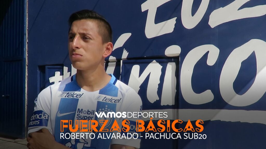 Roberto Alvarado, de Celaya a Pachuca - Fuerzas Básicas Sub20 - VamosDeportes