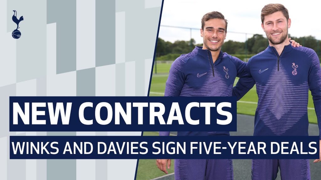 HARRY WINKS AND BEN DAVIES SIGN NEW FIVE-YEAR CONTRACTS
