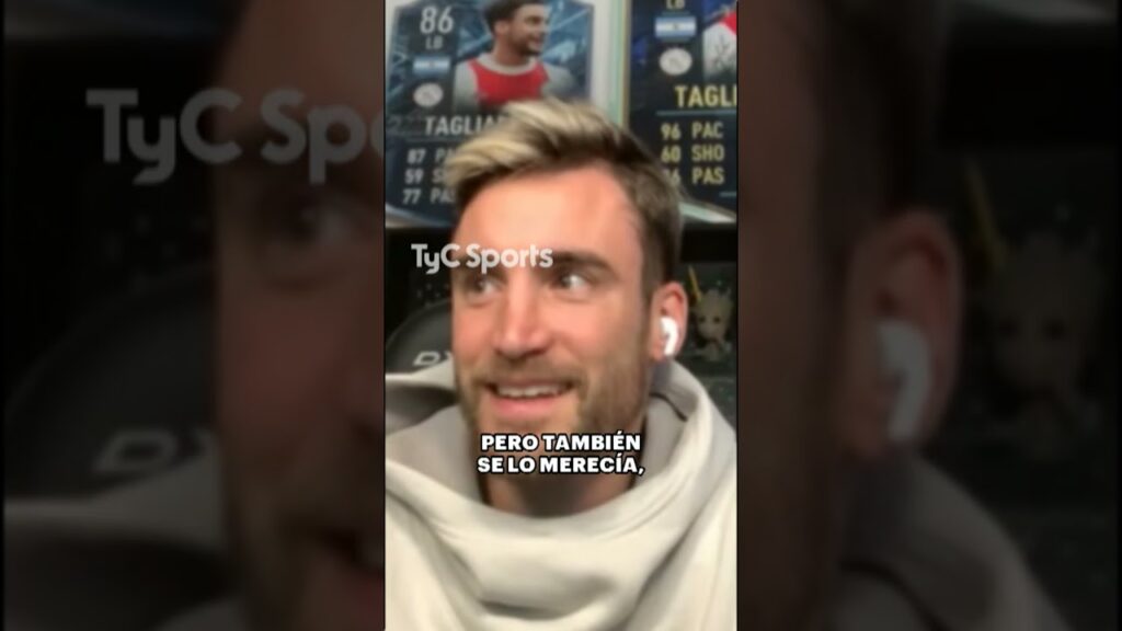 ¿TAGLIAFICO VIO A SCALONI BORRACHO? 😂 #shorts