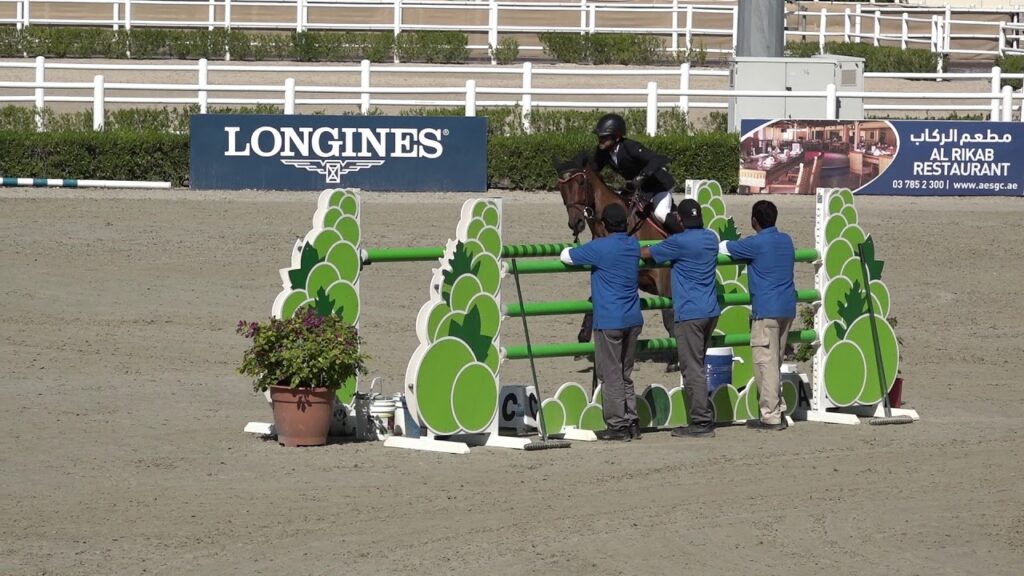 Jump-Off Vegastar Derick with Mohammed Ahmed Al Owais.