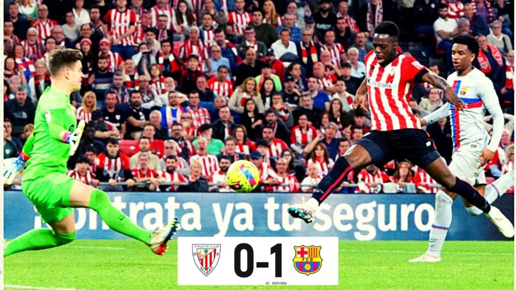 INAKI WILLIAMS DISALLOWED GOAL VS BARCELONA || ATHLETIC BILBAO VS BARCELONA (0-1)