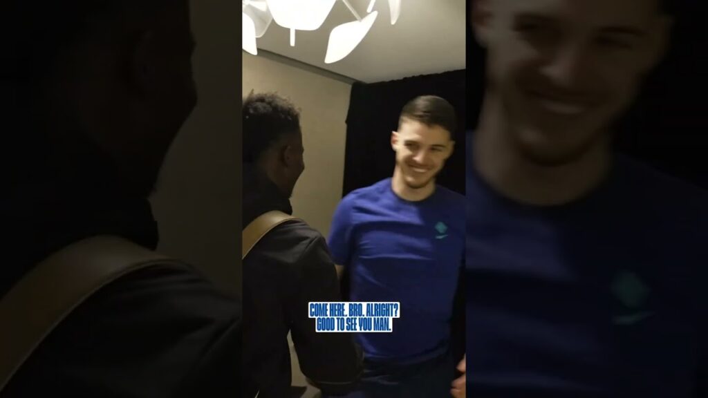 Shaw & Saka Reunite 😂 #shorts