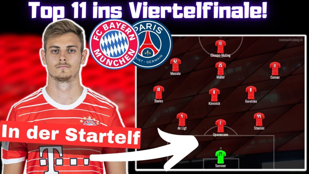Stanisic in der Startelf! So spielt Bayern gegen PSG