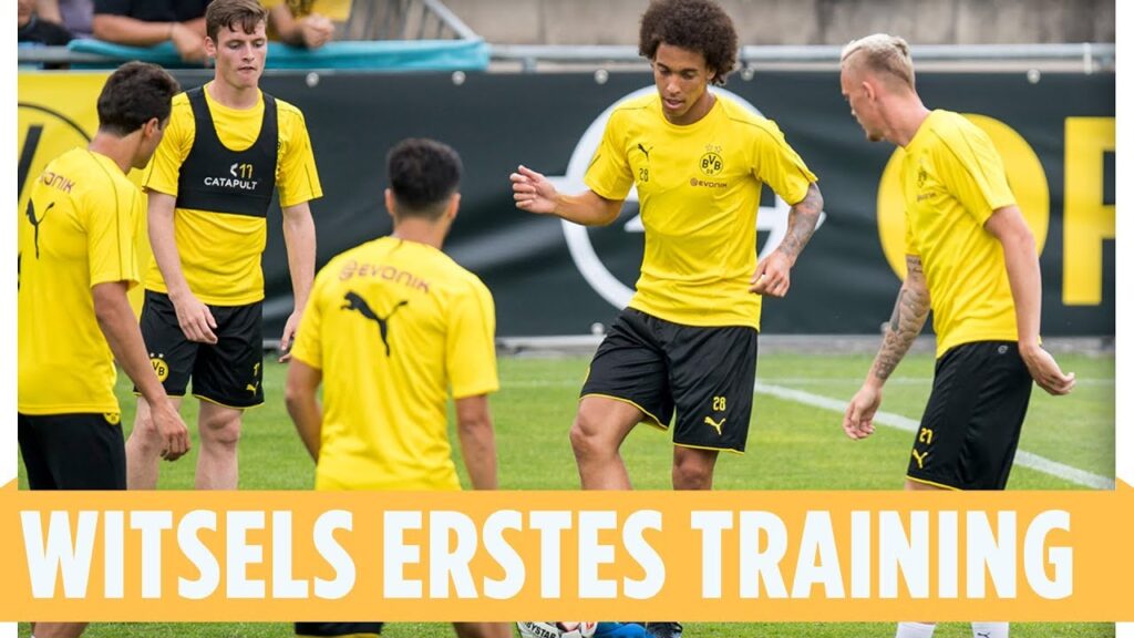 Erstes BVB-Training für Axel Witsel