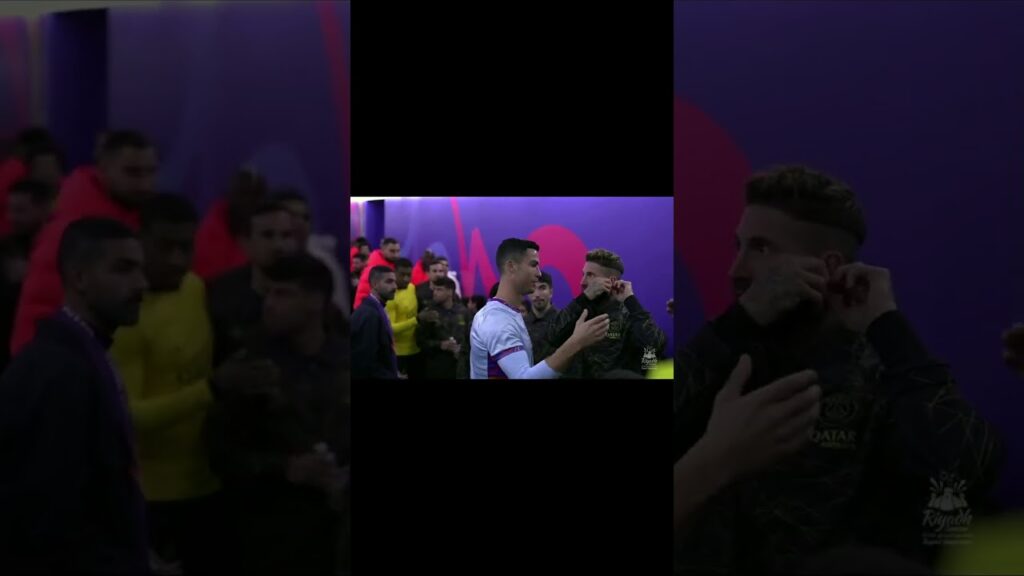 PSG Vs Al Nassr and Elhilal 5-4 | Ronaldo greeting PSG players