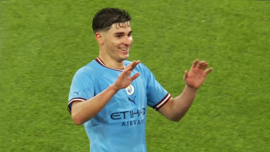 Julián Álvarez 12 Goals for MAN CITY So Far