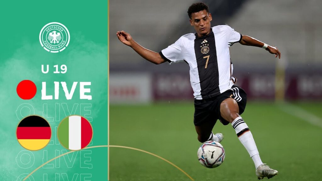 LIVE 🔴  Germany U 19 - Italy U 19 | Under-19 | EURO Qualififers