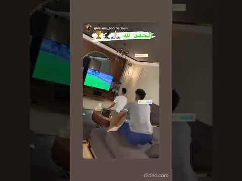 هكذا احتفل بدر بانون بتتويج الرجاء الرياضي بلقب البطولة العربية 🏆