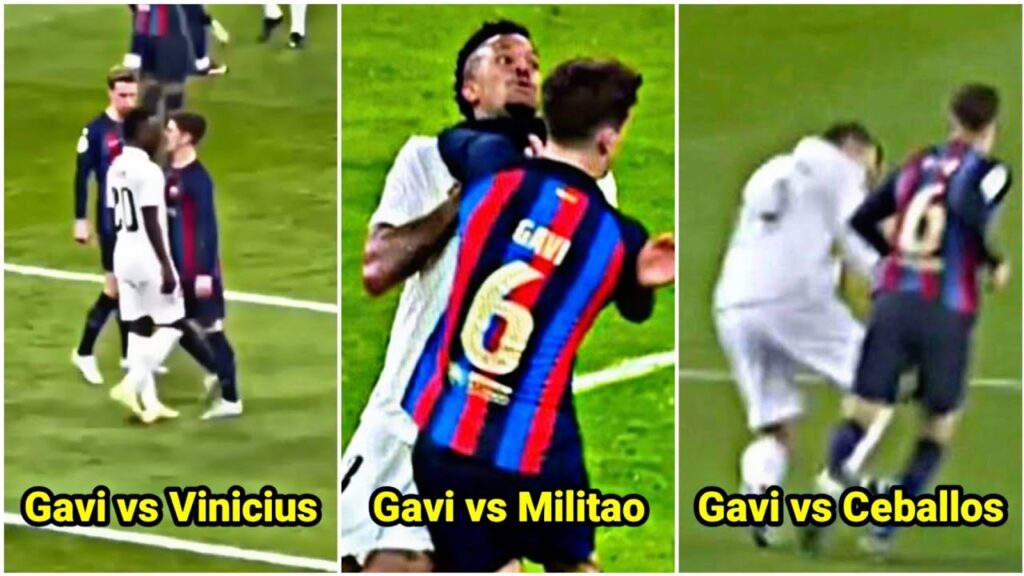 Real Madrid players have sent messages to Barcelona stars over Gavi's behaviour