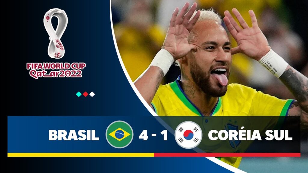 Brasil 4 x 1 Coréia do Sul - O DIA EM QUE A SELEÇÃO FEZ UM PRIMEIRO TEMPO PERFEITO COM 4 GOLS