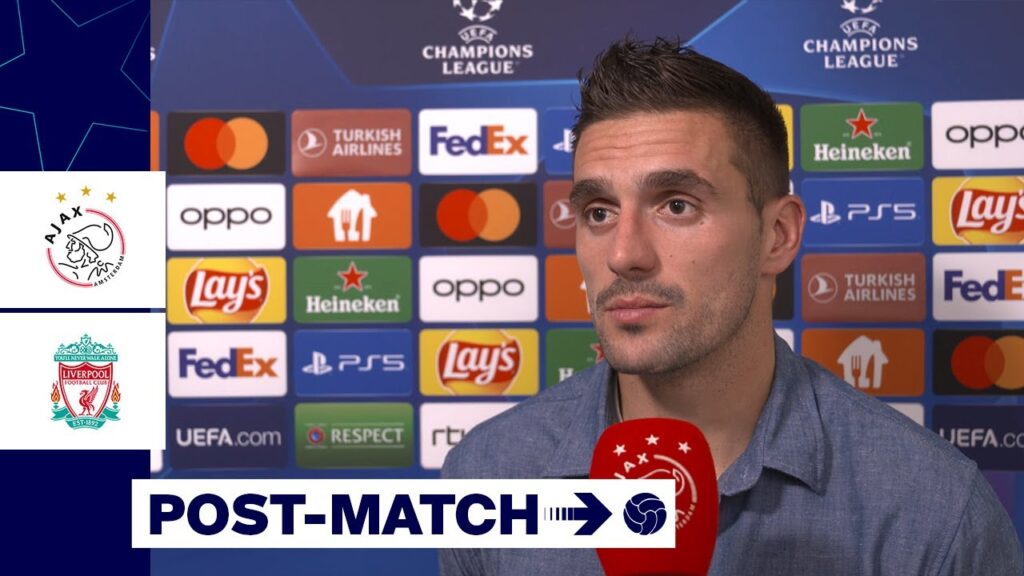 'If you give them space, they'll punish you' | Dusan Tadic na Ajax - Liverpool