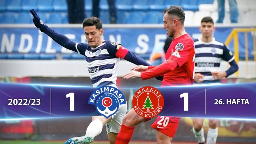 Kasımpaşa (1-1) HangiKredi Ümraniyespor - Highlights/Özet | Spor Toto Süper Lig - 2022/23