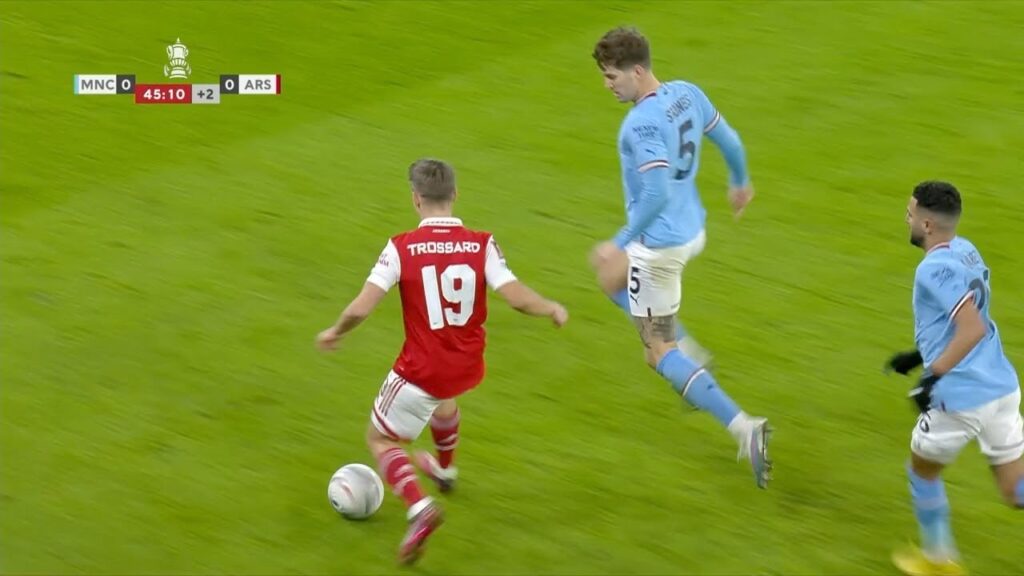 Impressive Leandro Trossard Full Arsenal Debut vs Manchester City